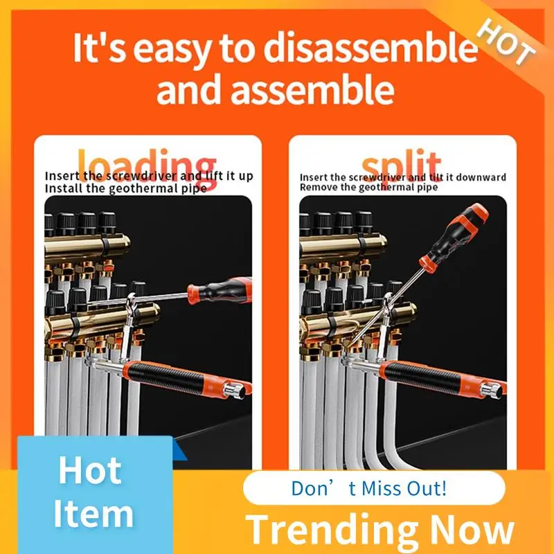 CMHI-Multifunctional Universal Floor Heating Pliers Disassembly Pliers Water Separator Cleaning Heating Special Pliers