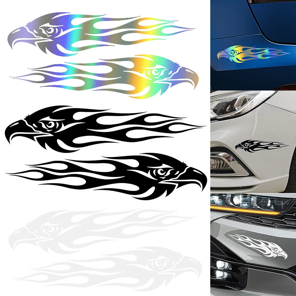 

Motorcycle Eagle Decal Motorcycles Decals Flame Eagle Sticker For SUV Motorcycle 2024 Hot Sale Brand New And High Quality