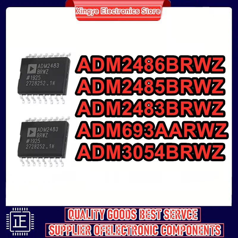 

10 шт. ADM693AARWZ ADM2483BRWZ ADM2485BRWZ ADM2486BRWZ ADM3054BRWZ ADM693 ADM2483 ADM2485 ADM2486 ADM3054 IC-чипы SOP-16 в наличии