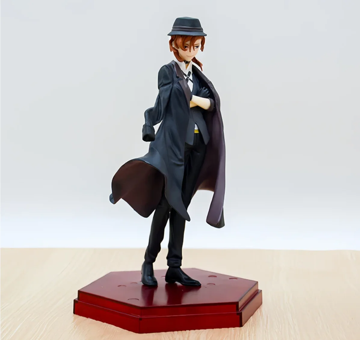 Calede 18 سنتيمتر ناكاهارا Chuuya Dazai Osamu بولي كلوريد الفينيل عمل الشكل بونغو الكلاب الضالة تحصيل نموذج لعب طفل هدية الحلي دمية لعبة