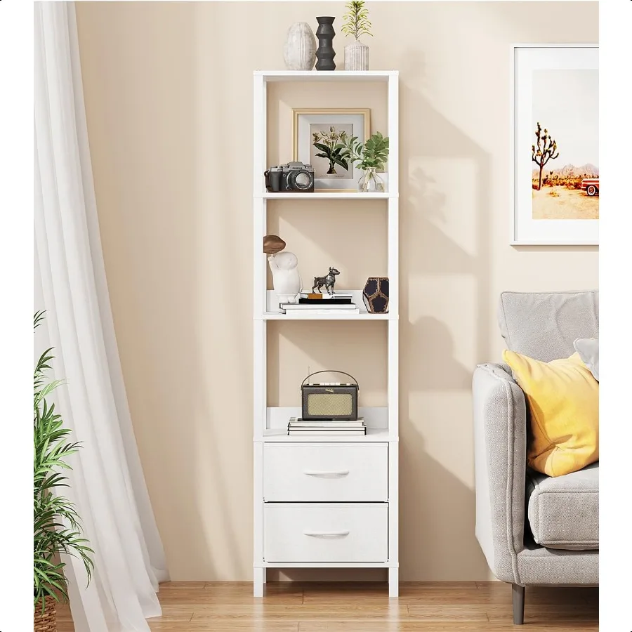 Tall Bookshelf With… - image