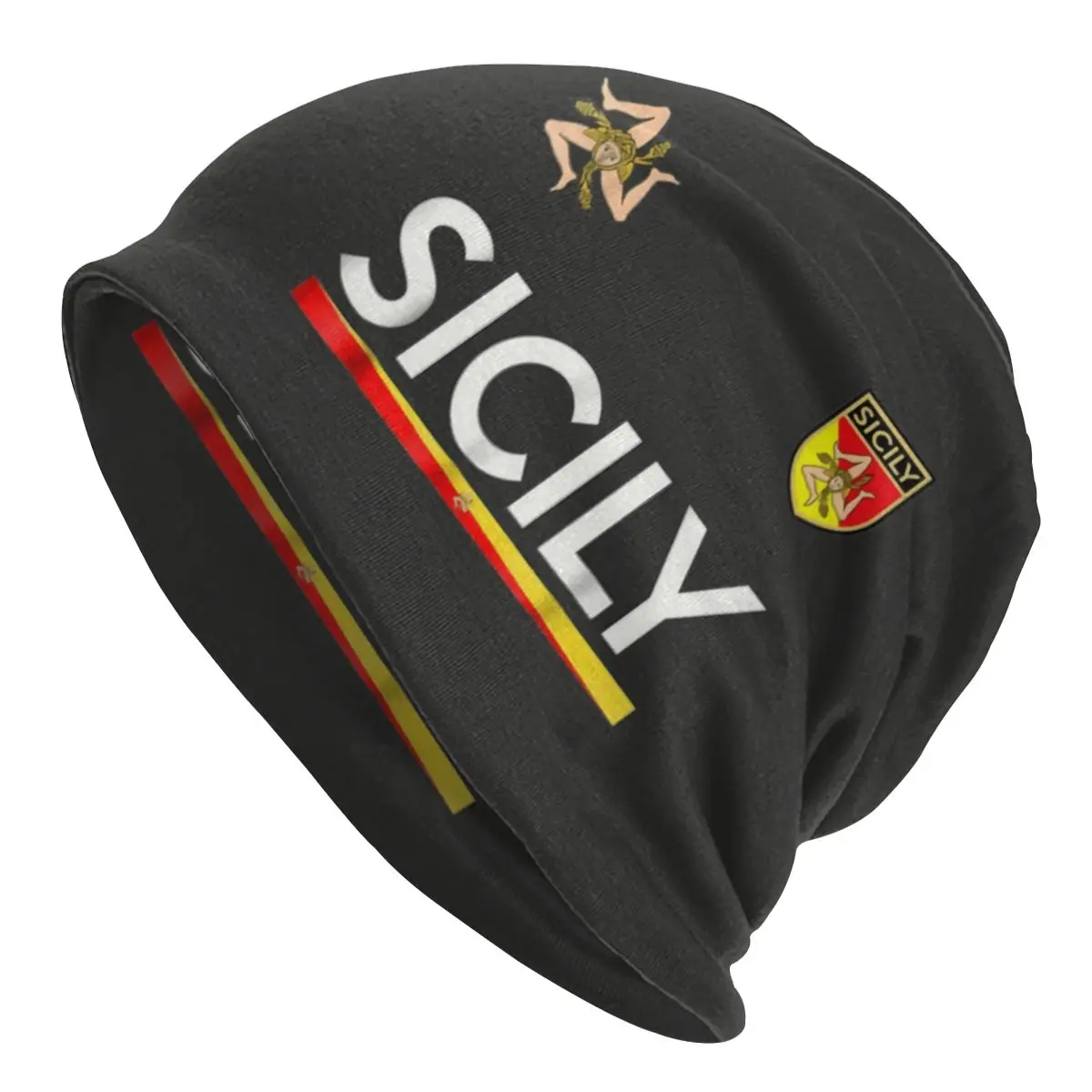 Sicilia Soccer Sicily Italy Football Jersey Skullies Beanies Caps Winter Warm Women Men Knitting Hat Adult Unisex Bonnet Hats