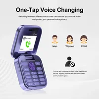 SERVO I17 Mini Dual SIM Card Flip Mobile Phone 2G GSM Magic Voice FM Radio Speed Dial Video Player Flashlight Foldable Cellphone 3