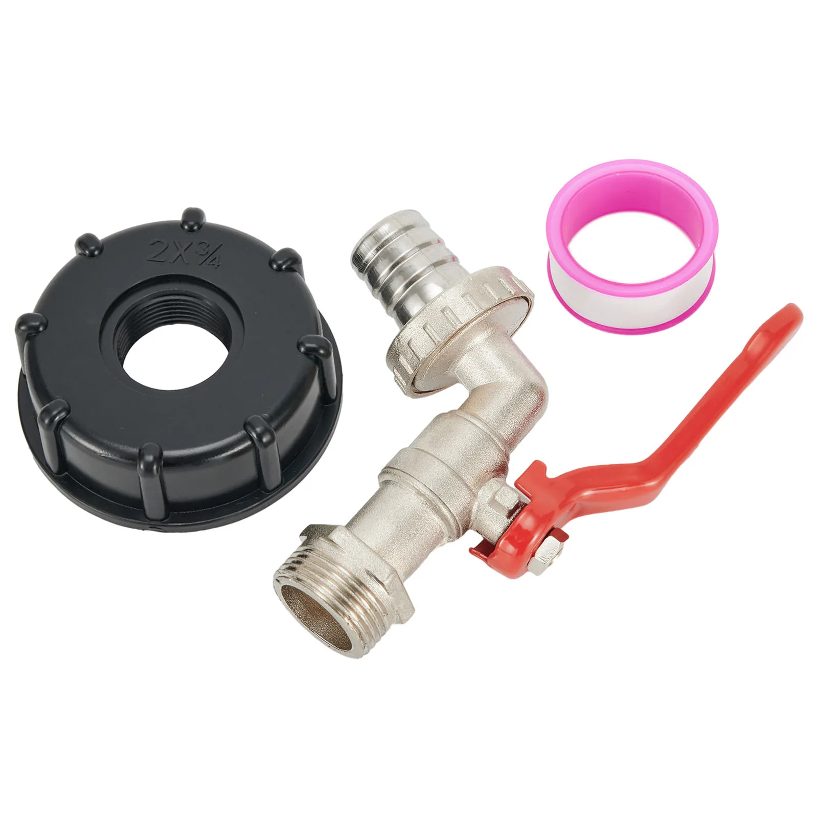 IBC Tank Adapter, Quick & Easy to Use, Connects to Standard 3/4'' Garden Hose, Convenient for IBC Tank Applications