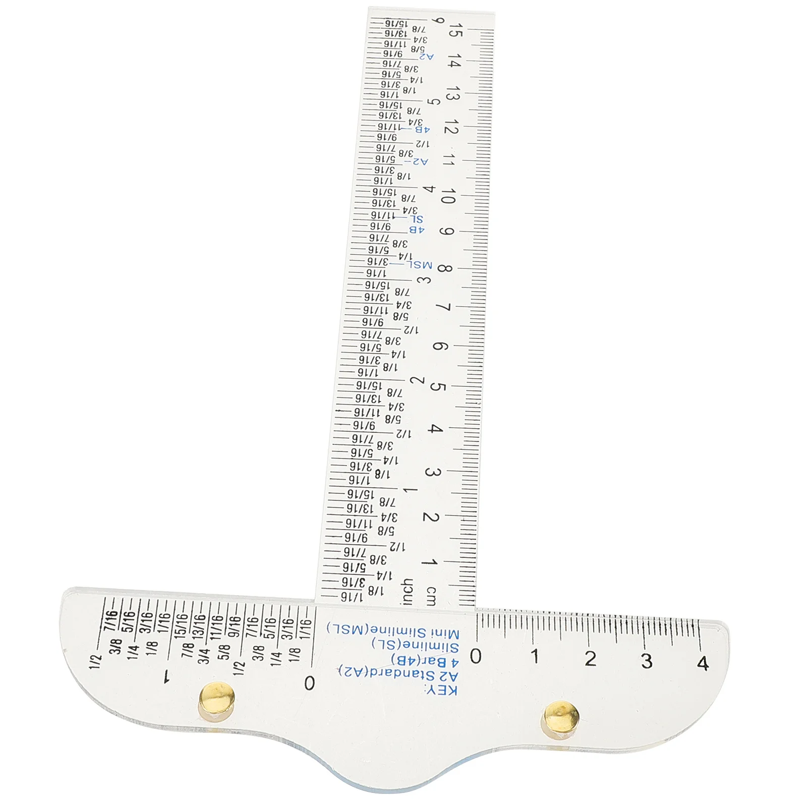 مسطرة على شكل حرف T مقاس 30 سم أداة قياس وسم واضحة لصياغة هندسة الرسم والهندسة المعمارية