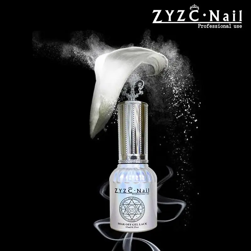 ZYZC-Gel UV soak-off pour ongles, 60 couleurs, vernis écologique, pour salon de manucure et pédicure, haute qualité