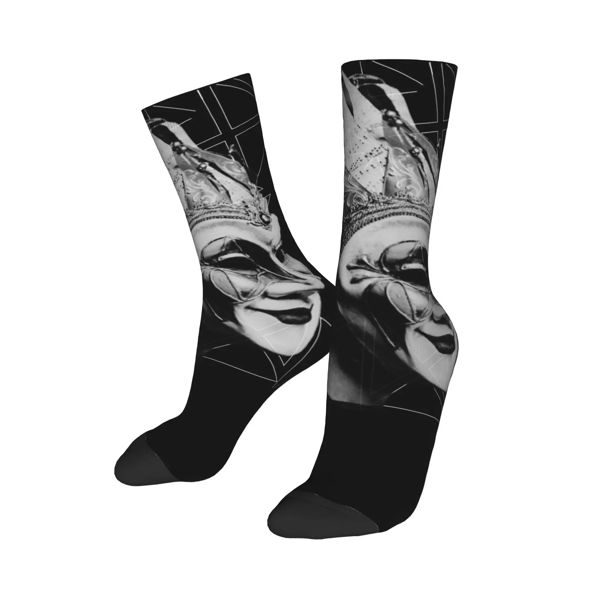 

Dj Boris Brejcha 2025 Socks for Women Men Breathable Cozy Middle Tube Socks Non-slip