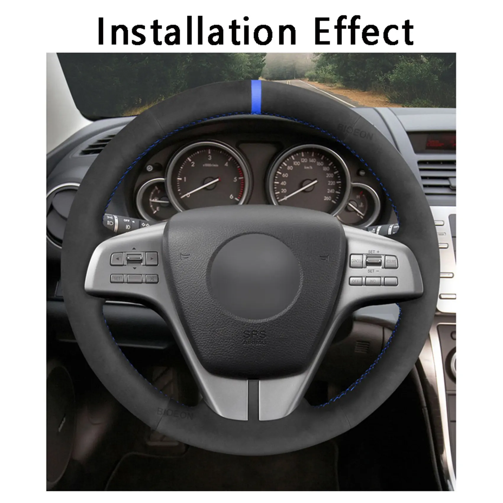 Multi Function Steering Wheel Switch Audio Bluetooth Control Switch Button for Mazda 6