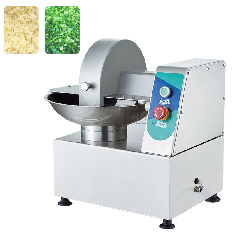 Vegetable Hredder Electric Commercial Vegetable Filling Machine Pot Type Vegetable Cutter Vegetable Brake