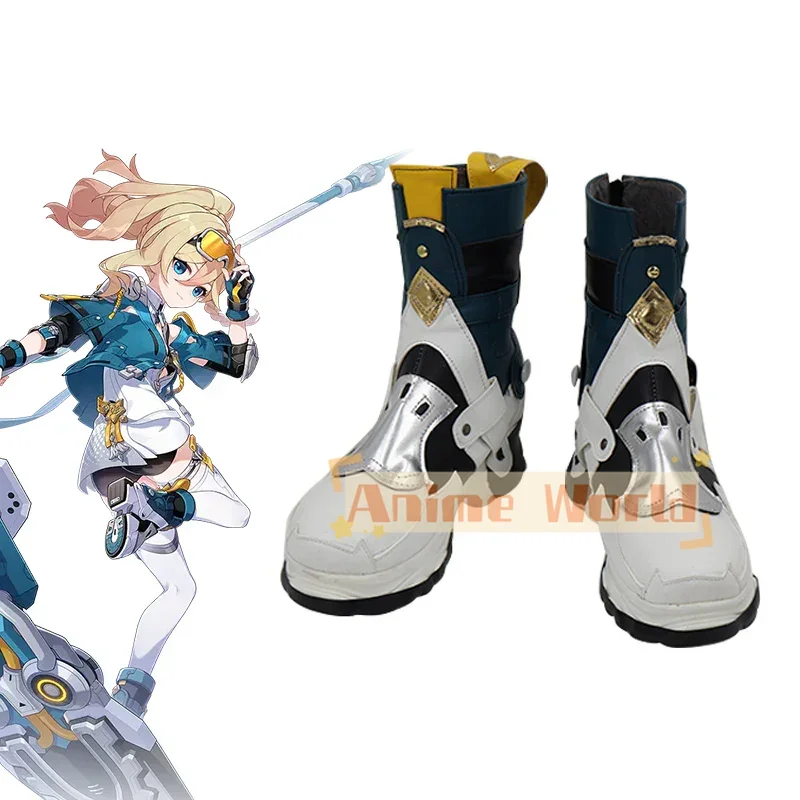 

Honkai Impact 3rd Durandal Battlesuit Reign Solaris Обувь для косплея Опора Аниме Обувь из искусственной кожи на заказ