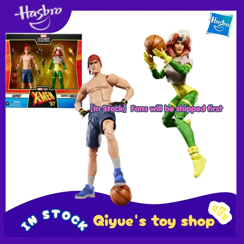 【In Stock】Hasbro Marvel Legends 97X-Men Gambit Naughty 6-inch Movable Robot Doll Model Toy Collection Gift