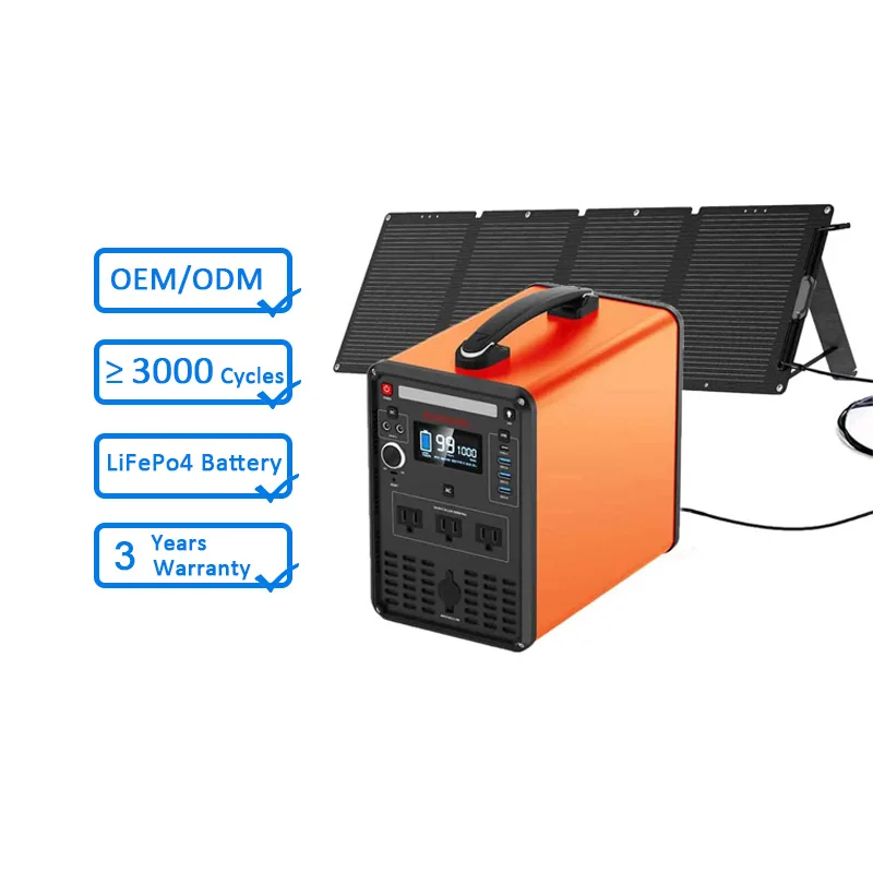 2000w 6000w 10000w Portable Power Station Solar Generator