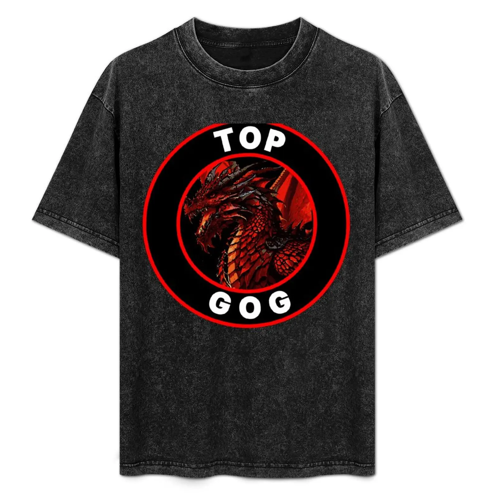 

TOP GOG WHITE T-Shirt Comfortable Work Wear Tee