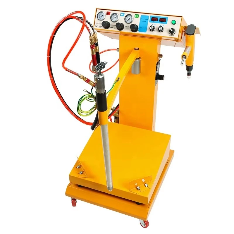 

-861 Линейная производственная машина для порошкового покрытия Быстрая смена цвета Вибрационный стол для покрытия Стальная подложка Компонент сердечника насоса