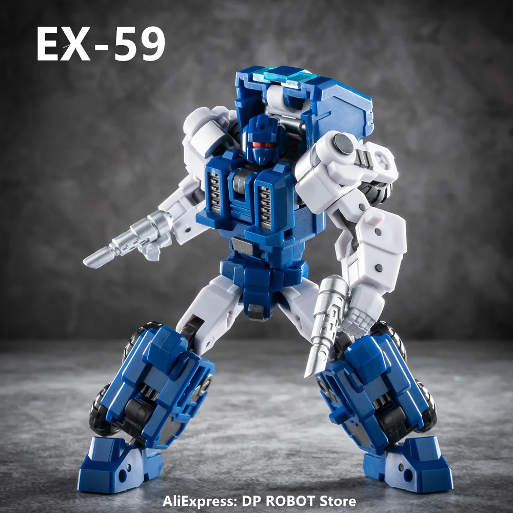 [IN STOCK] Iron Factory Transformation IF EX-59 EX59 Pipes Collector Mini Action Figure Robot Toy With Box