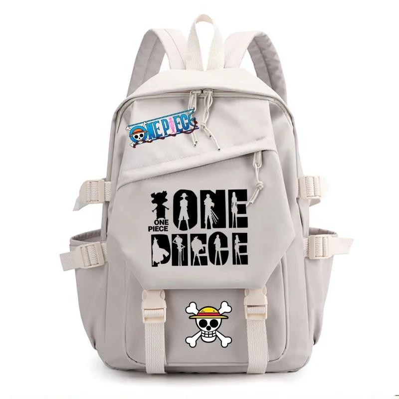 One Piece Rucksack Luffy und Roronoa Zoro Cartoon und niedlich, großvolumiger, bedruckter, tragbarer Schulrucksack mit Reißverschluss für Schüler als Geschenk – Detail 4