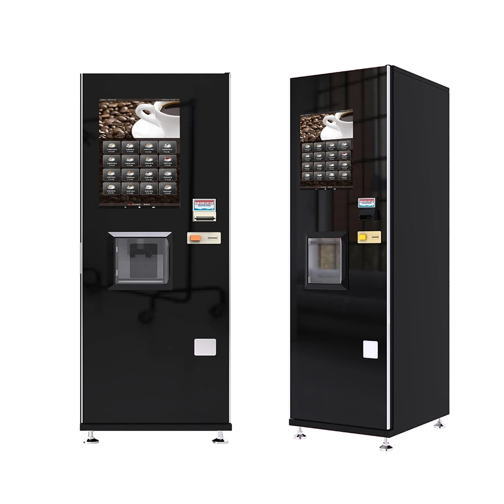 Customized Commercial Vending Machine Protein Shake Freshly Ground Coffee Office Pantry Fast Brewing Reliable