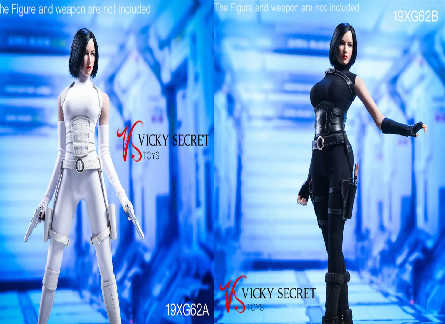 VSTOYS 19XG62 1/6 Female Soldier Fashion Sexy Assassin's Tight Clothing Model Accessories Fit 12'' Action Figure Body In Stock