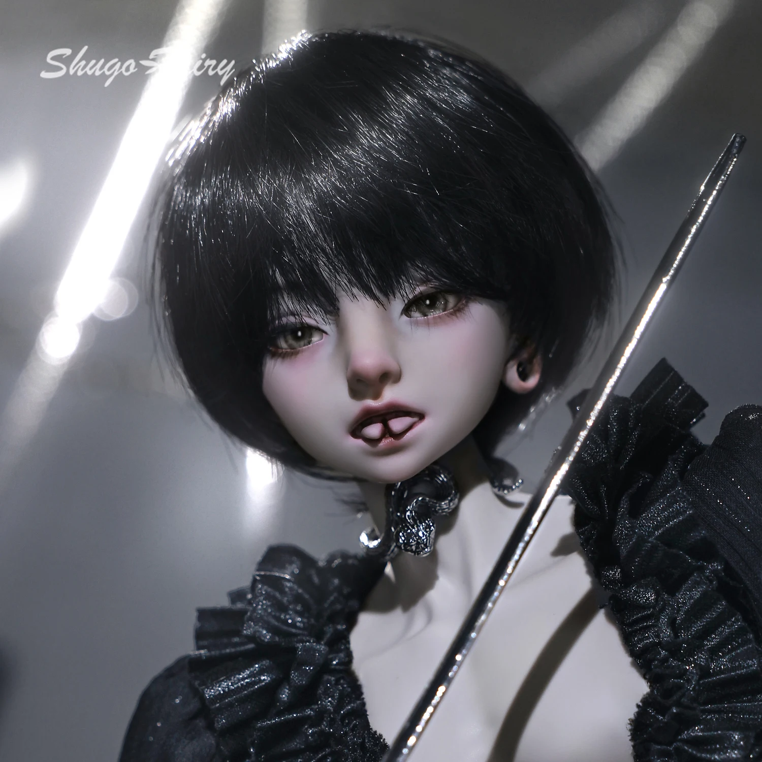 ShugaFairy Jiezi 1/4 Bjd Doll Bubo Body Halloween Wraith Earl Tongue Dark Goths High Quality Ball Jointed Dolls