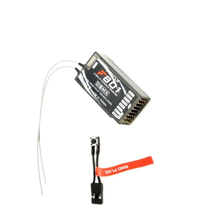 جهاز استقبال F801 8CH PPM DX8JR DX7 (استبدال AR8000) لجهاز إرسال dsm2 dsmx #2
