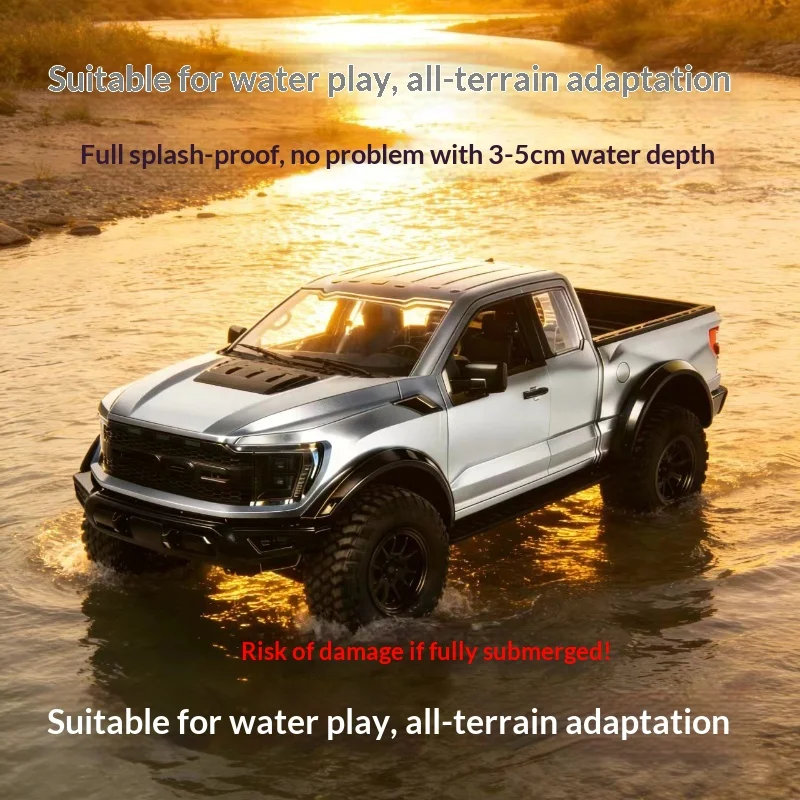 

В наличии: Новая радиоуправляемая машина Hongxing F-150, масштаб 1:12, полноприводный внедорожный пикап, полностью металлическая коробка передач, реалистичные открывающиеся двери, круиз-контроль