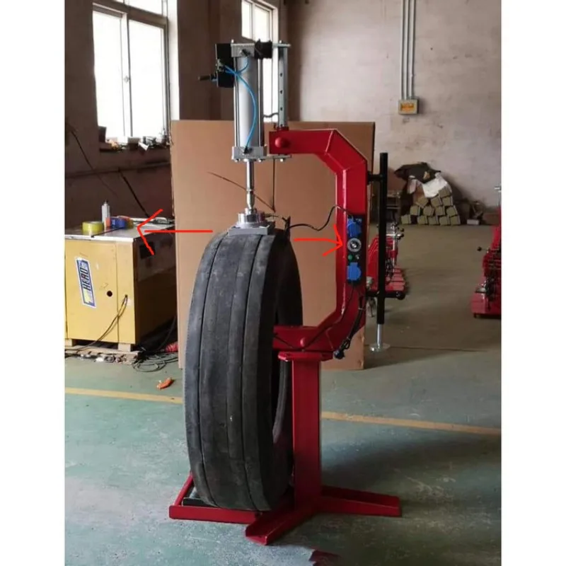 Small car and cart tire vulcanizer, saving labor and time, saving power and low consumption