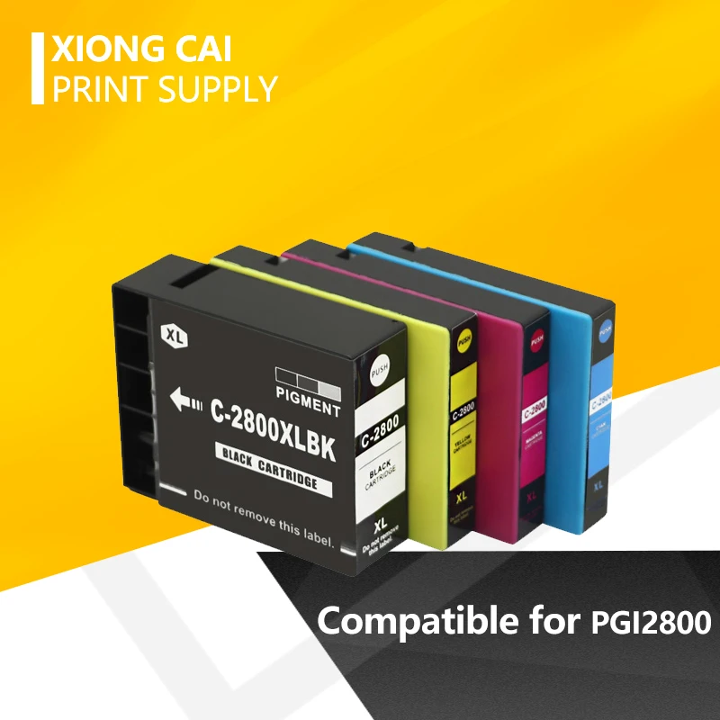 PGI2800 Compatible Ink Cartridge for Canon MAXIFY IB4040 MB5040 MB5340 MG5420 MB5360 MG5720 for PGI 2400 2500 2600 2700