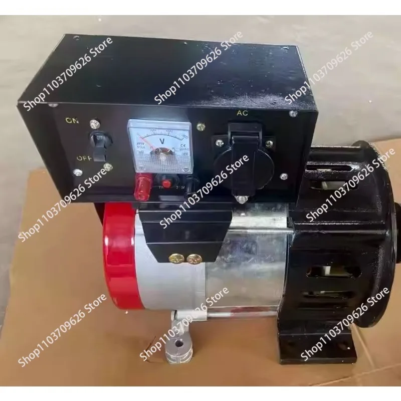 New 220V Small Generator 3000W Household Excitation AC Generator with Stabilizer 50Hz Copper Wire