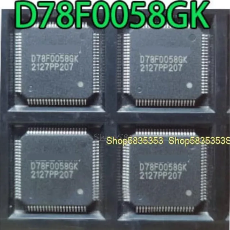 

2-10pcs New UPD78F0058GK D78F0058GK UPD78F0058GK-9EU QFP-80 Embedded processor and controller chip