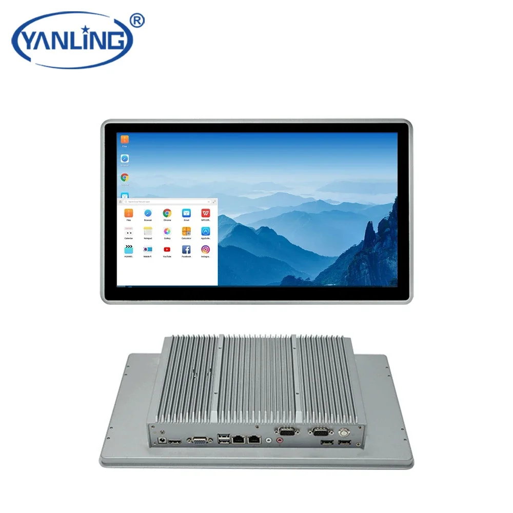 12.1 inch Intel Core I5 CPU embedded pc industrial all in one pc
