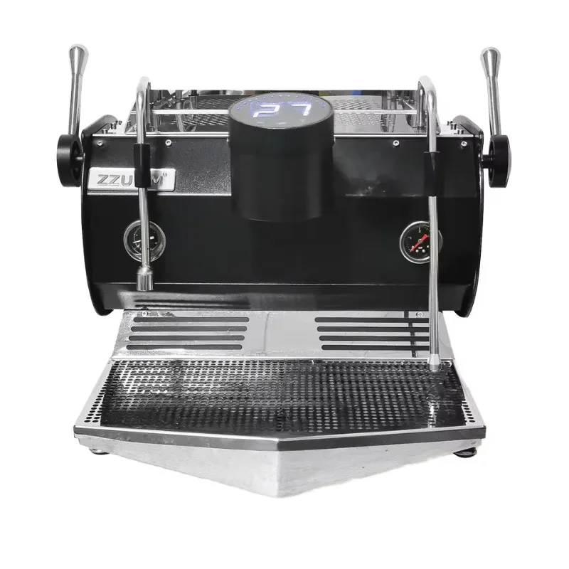 

Commercial Espresso Machines with Milk Frother Single Coffee Maker Double Boiler Coffee Machine for Hotel
