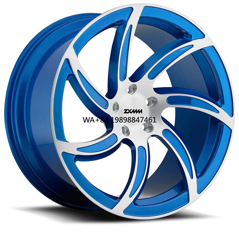 

Custom Forged Wheels Monoblock 15 16 17 18 19 20 21 22 23 24 26 Inch Rose Gold 5x120 6x139.7 Passenger Car Wheels