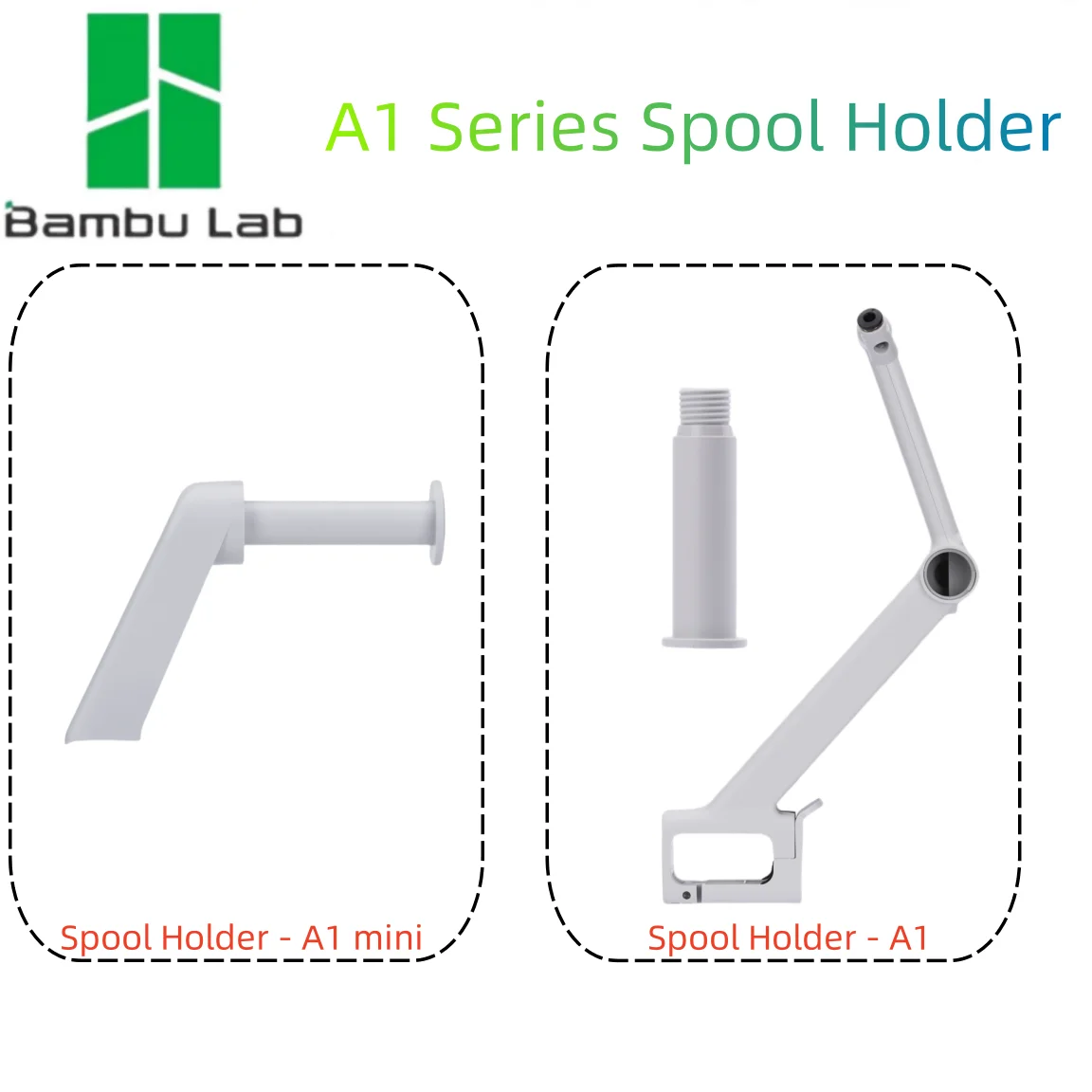 Bambu Lab 3D Printer A1 Series Spool Holder for A1/A1 MINI Printer Official 3D Printer Accessories