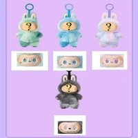 High Quality V3 Labu Keychain Backpack Pendant with Protective Shell Blind Bag Blind Box Trendy Play Keychain Pendant Small Gift