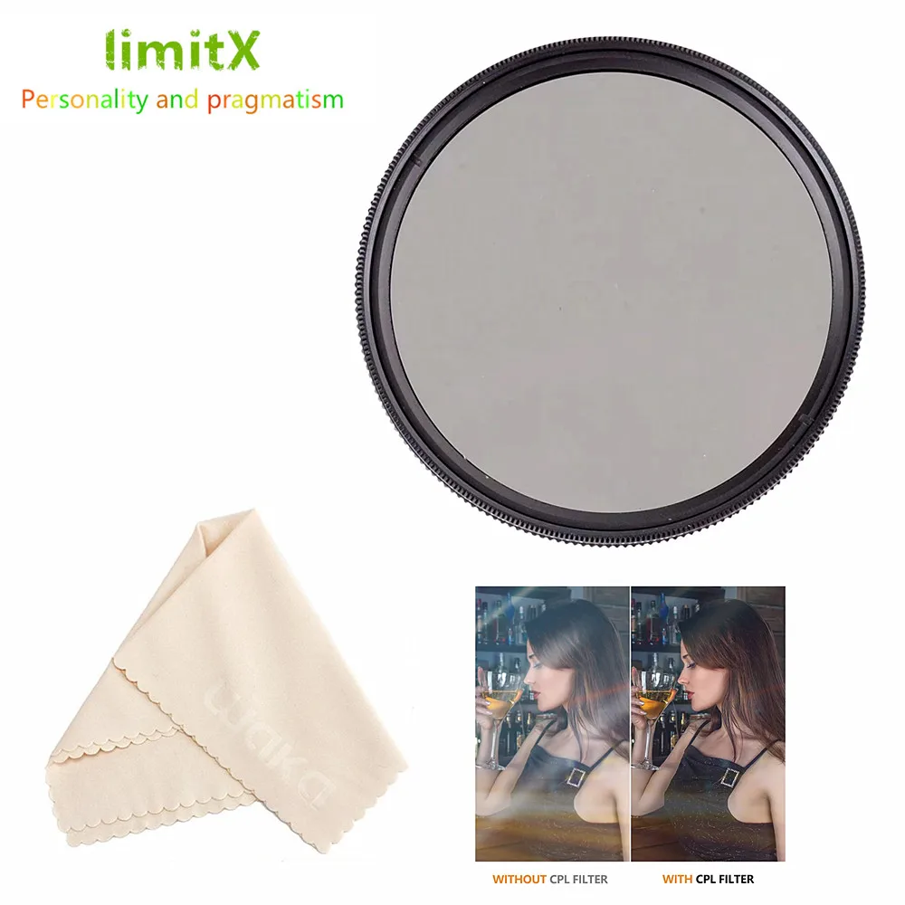 Circular Polarizer CPL Filter For Panasonic DC FZ80 FZ82 FZ83 FZ85