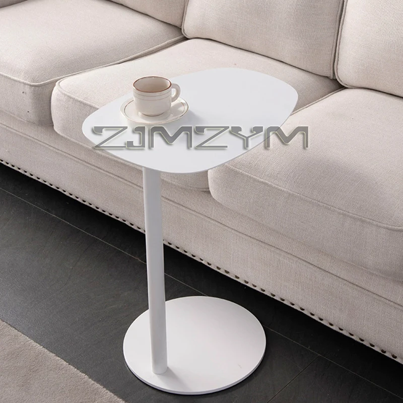 

Sofa Tray Table for Couch Arm Side Table, Coffee Table, TV End Table C Shaped Snack Table for Living Room, Bedroom