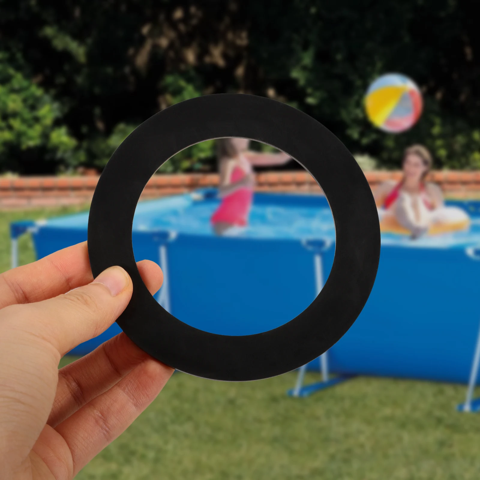 

6pcs Replacement Gasket Seal Pool Valves Silica Gel Washer Parts Kit Spa Plunger Valve Accessories Prevent Leaks