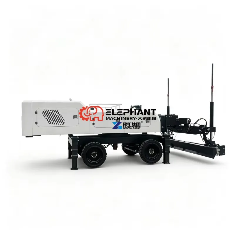 Laser Screed Machine Automatic Concrete Floor Leveling Equipment for Logistics Center and Fulfillment Center Flooring
