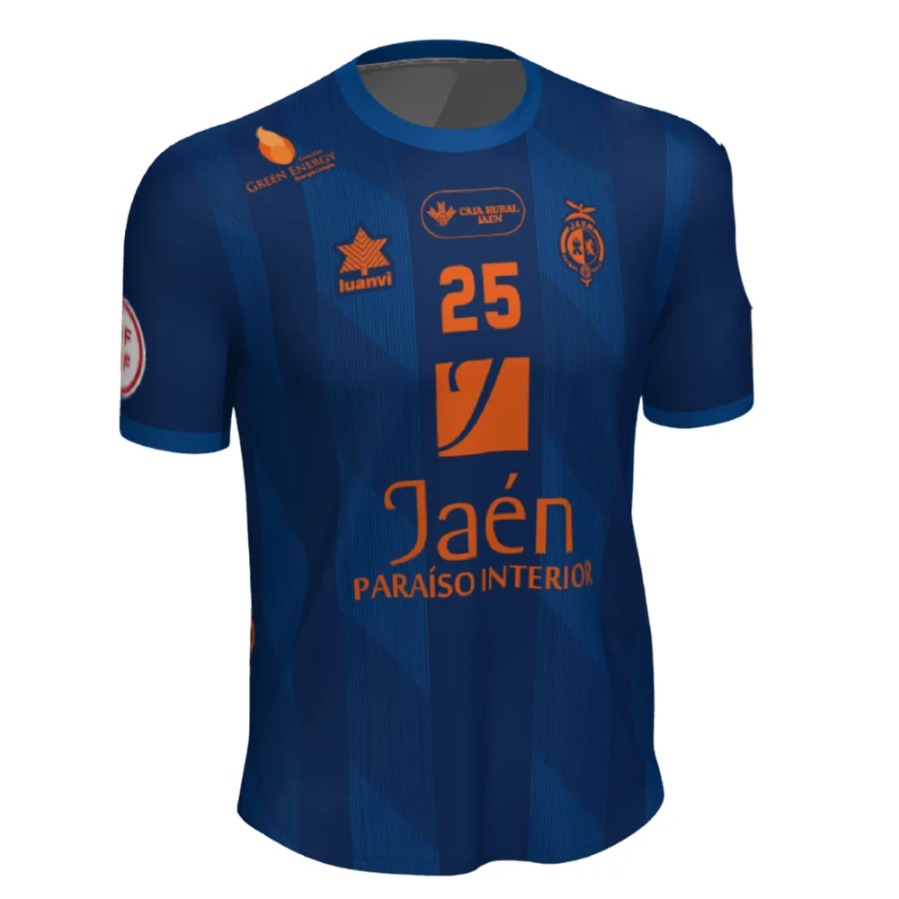 Nova Camisa de Futsal Jaen Paraiso Interior FS Espanha 2026 Masculina Feminina Presente para Fãs Torcedor Roupa de Praia Roupa de Mergulho