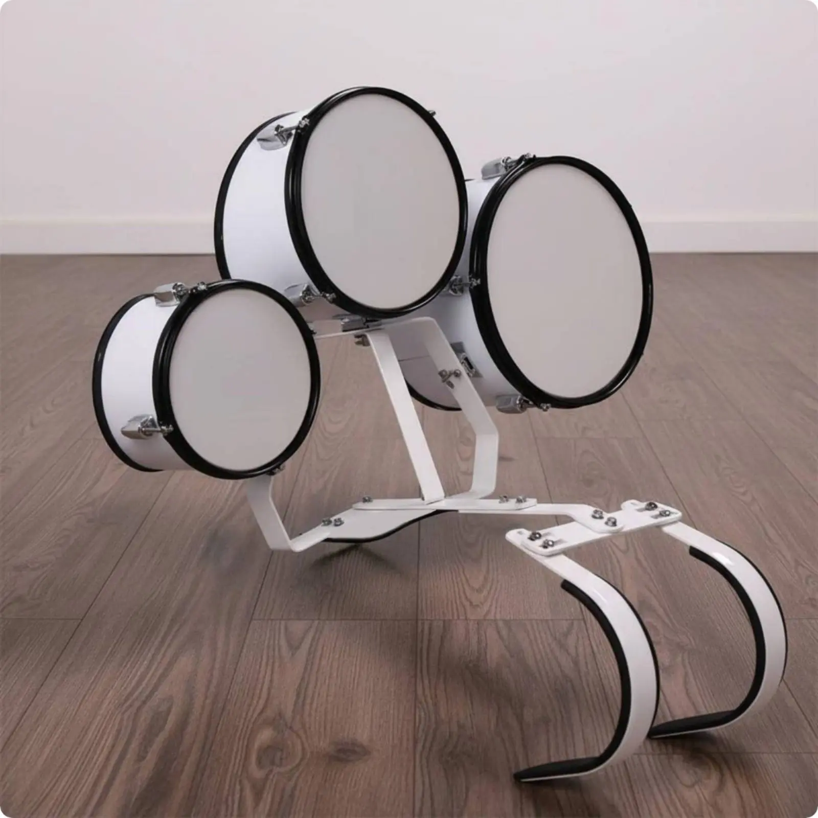 

Multi Tone Marching Drum Back Support Frame Marching Drum Set for Drummers, Parades
