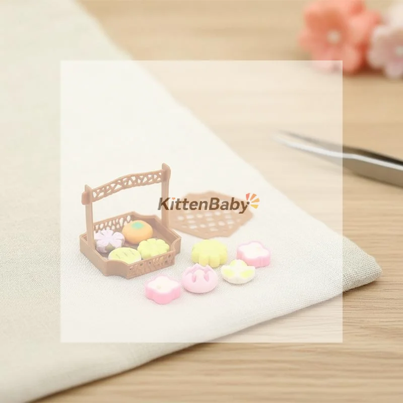Kids Toys Play - 7Pcs Miniature Dollhouse Sumilation Mini Bread