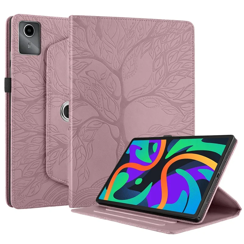 GEFENIS Coque For Lenovo M11 Case 360 Rotating Stand Tablet Funda For Lenovo Tab M11 Case For Xiaoxin Pad 2024 Cover Tb330fu Tb3