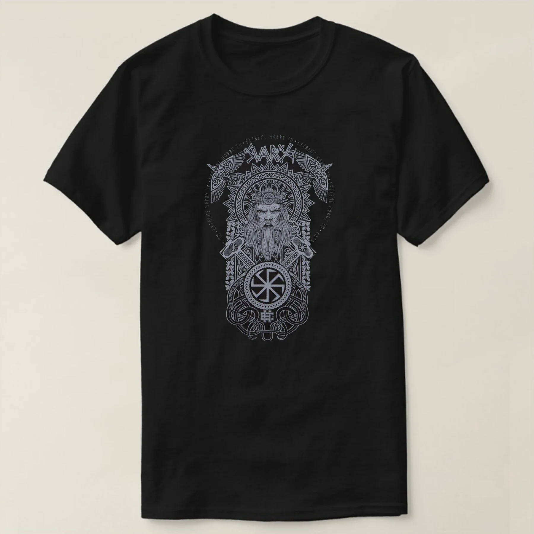 Slavic Mythology Sky God Svarog T-Shirt Short Sleeve Casual 100% Cotton O-Neck Summer Mens T-shirt Size S-3XL