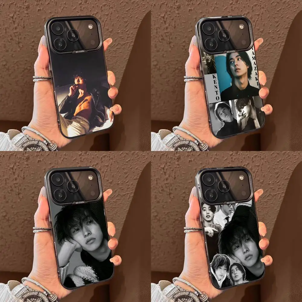 

K-Kento Y-Yamazaki Phone Case For iPhone 17,16,15,14,13,12,11,Pro,Max,Plus,E,Air,Mini Black Tpu Cover