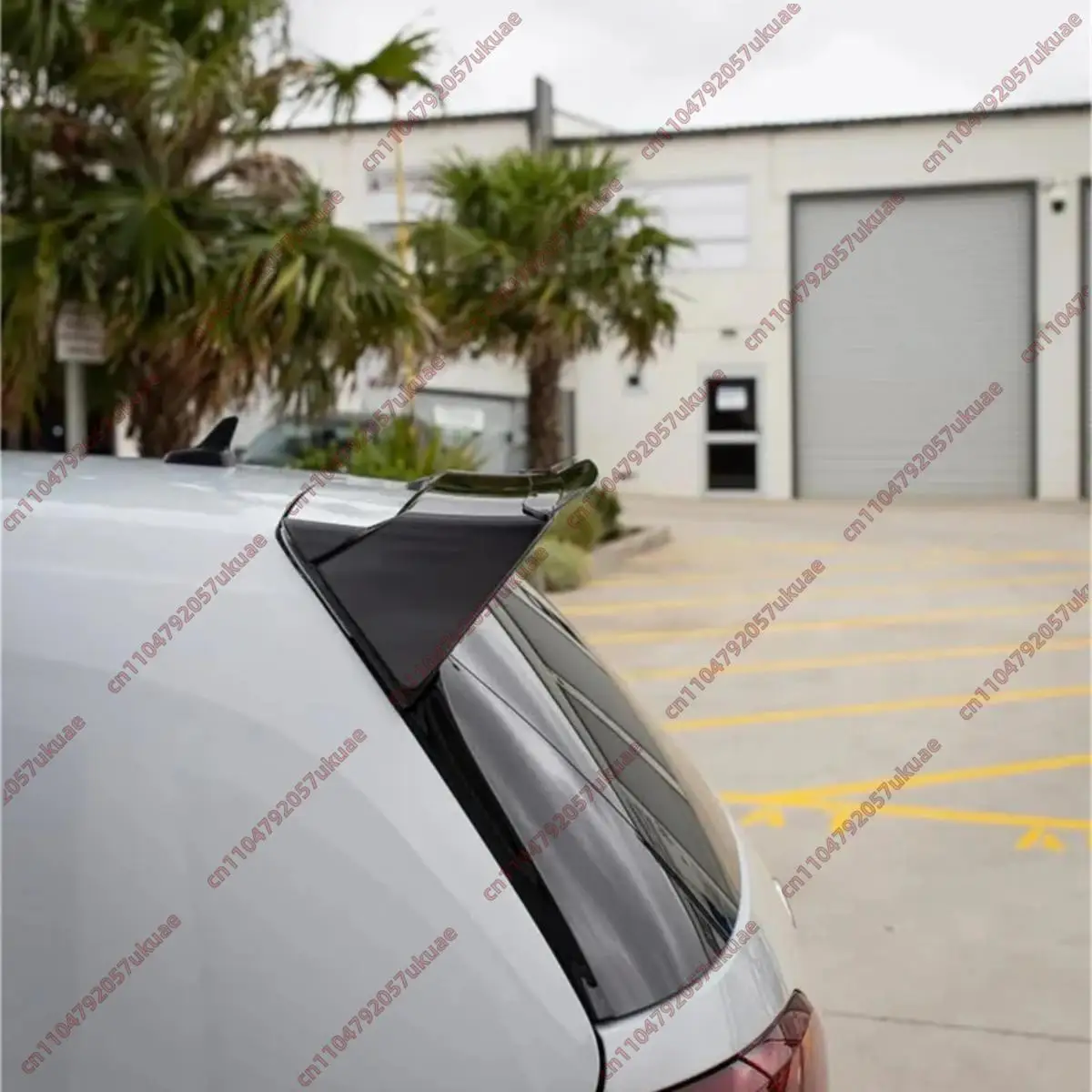 Oettinger Style Rear Roof Spoiler / Extensions Flaps Tail Wings For Volkswagen Golf 7 7.5 MK7 7.5 GTI R 2013-2020 ABS Body Kits - view 3