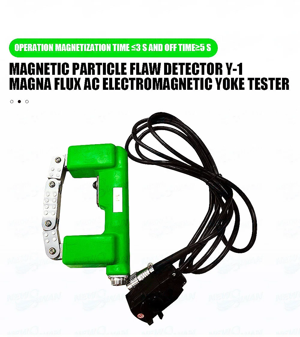 AC DC Magnetized Magnetic Particle Flaw Detector Y-1 Magna Flux AC Electromagnetic Yoke Tester Magnetic Particle Flaw Detector