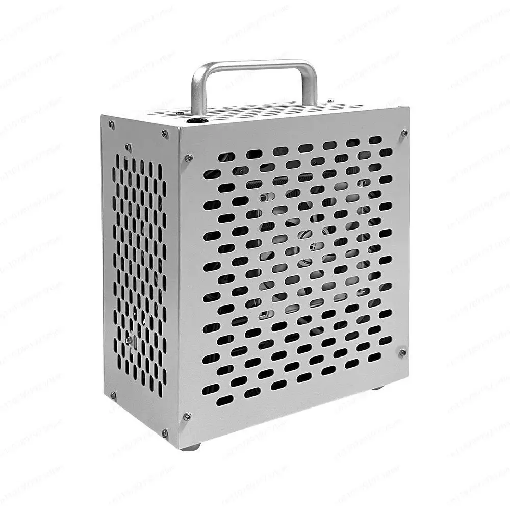 NEW Mini ITX Computer Case for 17x17, Small Form Factor Desktop Shell with 1U PSU, Air-Cooled Compact PC Case, Portable