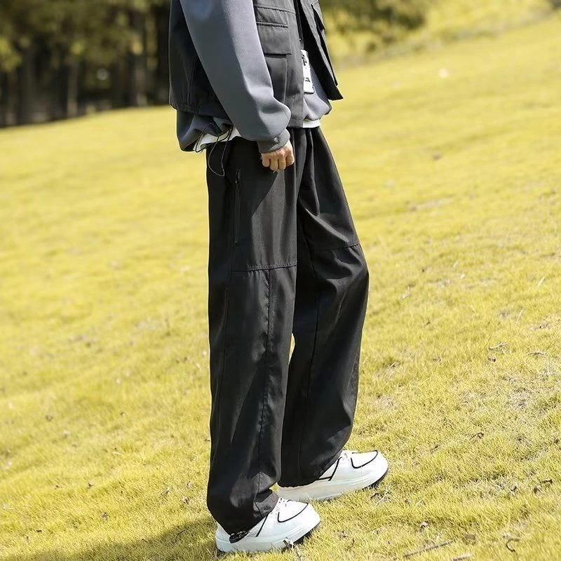 

Hip Hop Cargo Pants for Men Work Wear Fishing Joggers New In Emo Fashion Cheapest Designer Nylon Street Harajuku Trousers Man