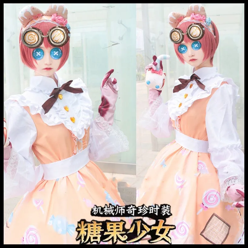 

Mechanic Tracy Reznik New Skin Candy Girl cos Identity V anime woman cosplay High-quality dress fashion costume full set