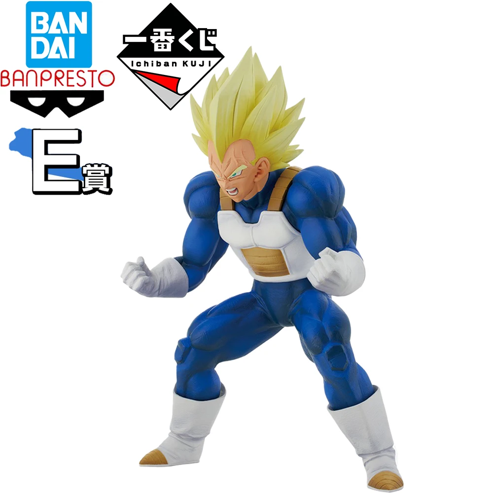 

In Stock Original Bandai Ichiban Kuji Dragon Ball Vs. Omnibus Amazing E Prize Vegeta Ssj Game Anime Figures Gifts for Fans Kids